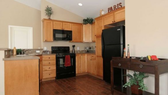 Painted Alder Cabinets