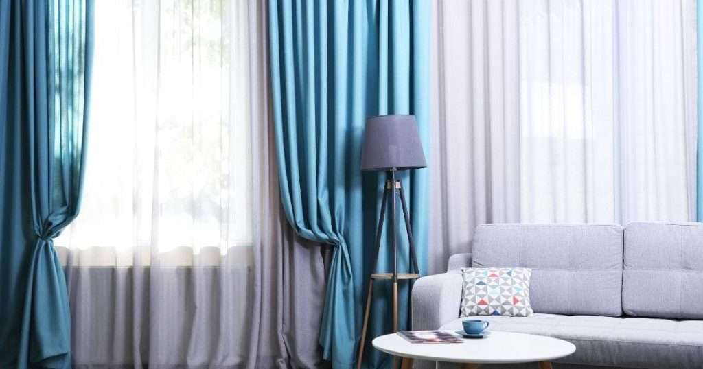 how to hang curtains in an apartment