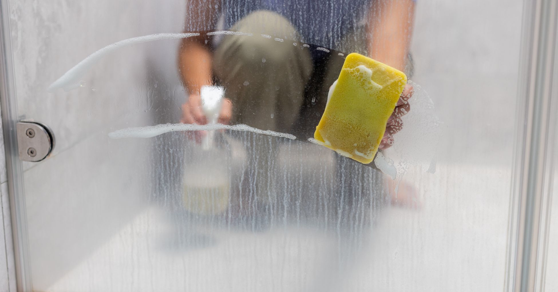 how to remove hard water stains from glass