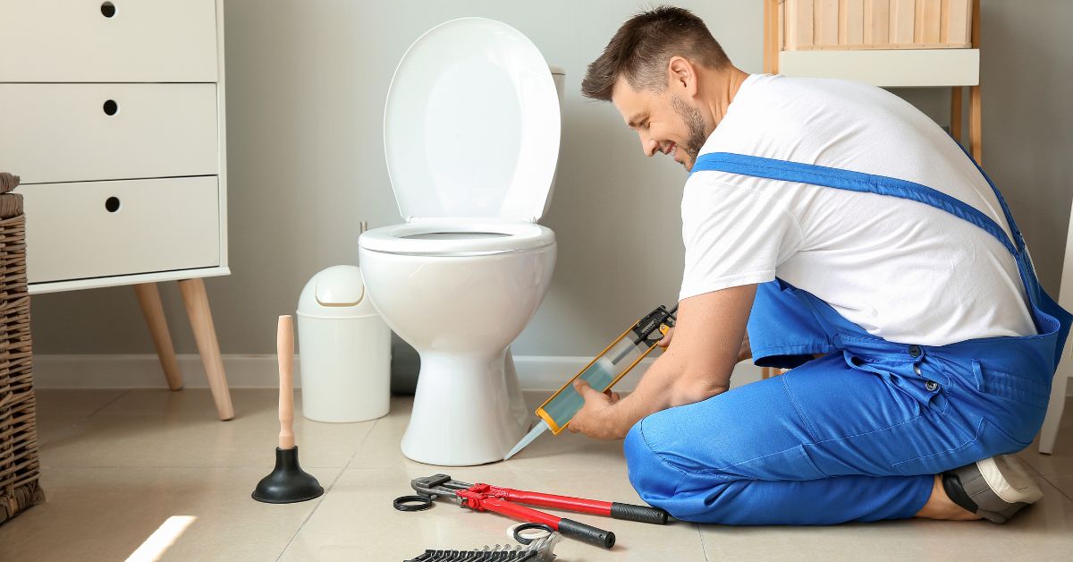 toilet making hissing sound